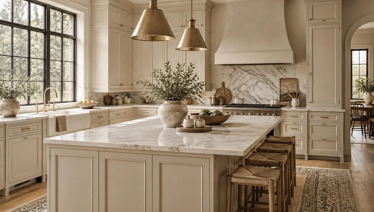Oxford Cashmere cabinets kitchen