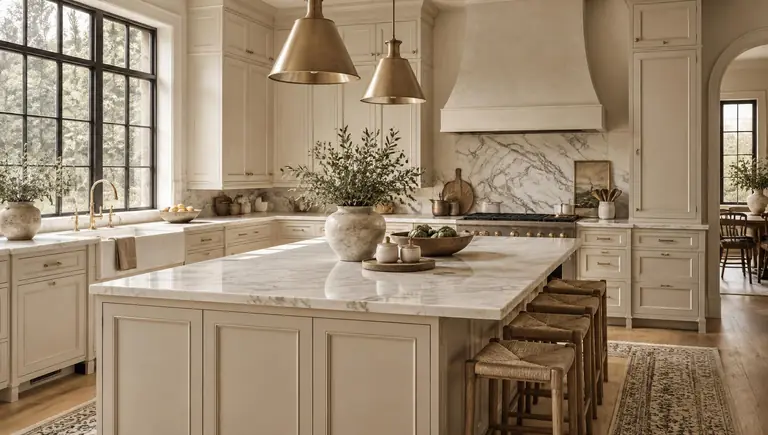 Oxford Cashmere cabinets kitchen