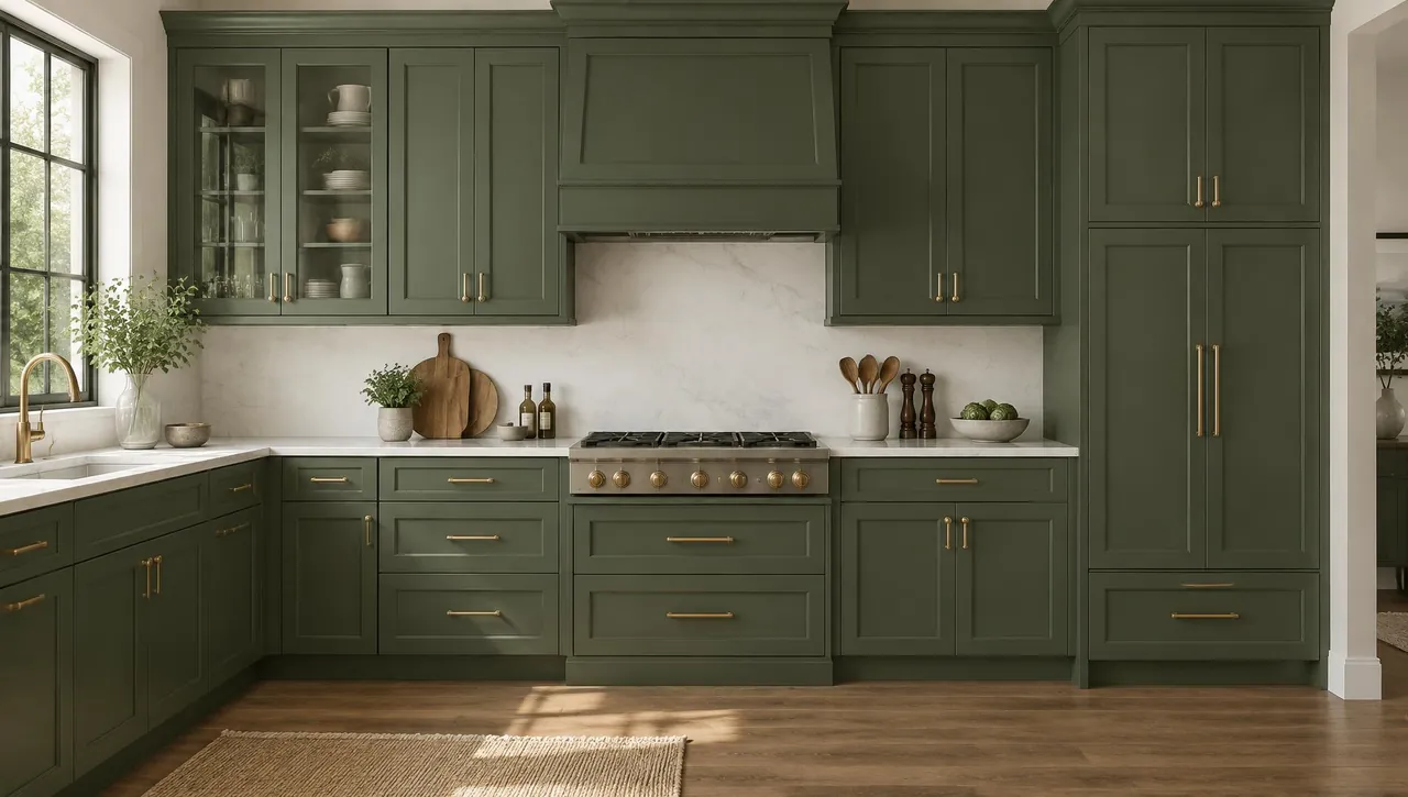 Shaker Ivy cabinets kitchen