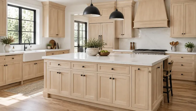 Shaker Unfinished cabinets kitchen